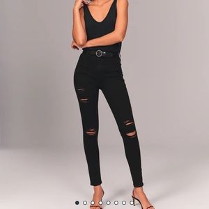 High Rise Super Skinny Jeans